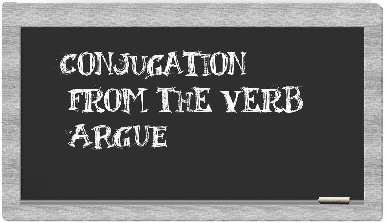 ¿argue en sílabas?