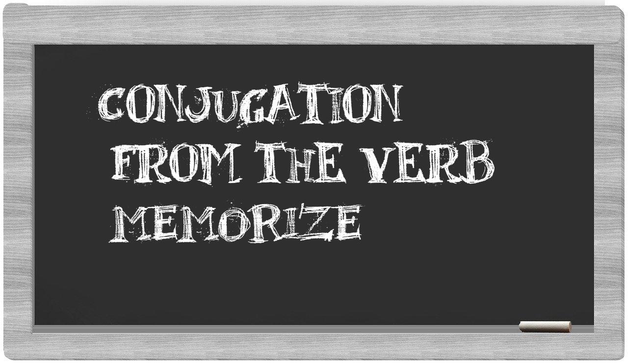 ¿memorize en sílabas?