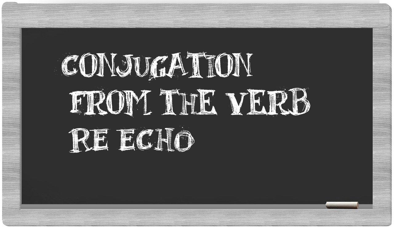 ¿re echo en sílabas?