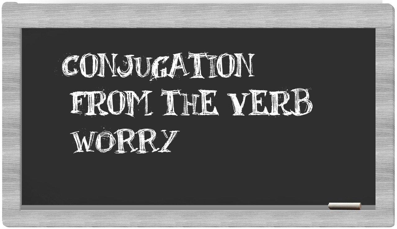 ¿worry en sílabas?